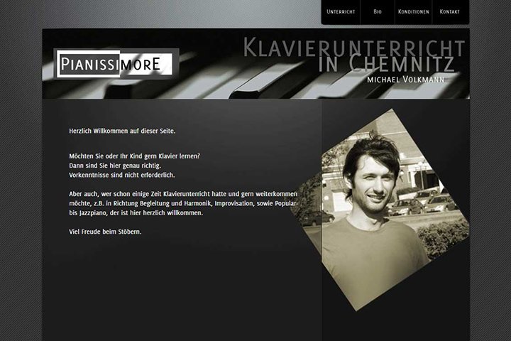 Pianissimore - Website